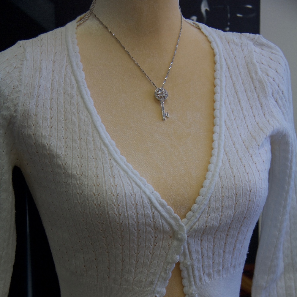 Jenna Jameson Vintage Guess V-Neck Crop Top Total 90's